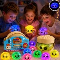 ŚWIECACY GNIOTEK SQUISHY PIEROŻEK PIERÓG DUMPLING 10 CM Z BROAKTEM LED 10 CM
