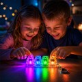 KLIKAJKA KLIKACZ KLAWIATURA ŚWIECĄCA ANTYSTRESOWY BRELOK FIDGET KLIKER 4 KLAWISZE