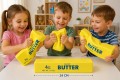 GIGANT GNIOTEK ANTYSTRESOWY SQUISHY MASŁO – MIĘKKA ZABAWKA SENSORYCZNA RELAKSUJĄCA 24 CM