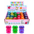 MINI GLUTEK SLIME Z BROKATEM SOWA MIX 24SZT