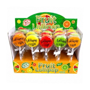 FRUIT LOLLIPOP LIAZK LIZAKI OWOCOWE (15GR) 30SZT