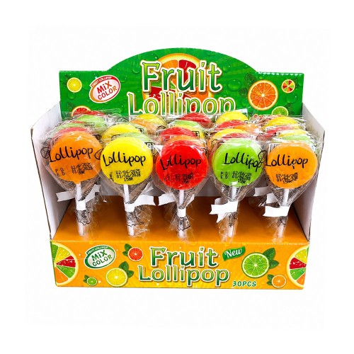 FRUIT LOLLIPOP LIAZK LIZAKI OWOCOWE (15GR) 30SZT