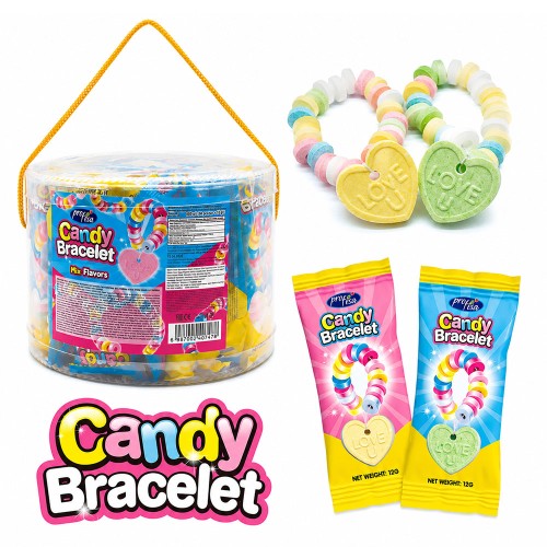 CANDY BRECELET BRANSOLETKA CUKIERKI PUDROWE (12G) 50 SZT