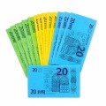 PAPIER JADALNY EURO POCKET MONEY (8,8G) 25 SZT
