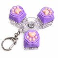 ŚWIECĄCY KLIKACZ ANTYSTRESOWY ŁAPKI BRELOK FIDGET KLIKER 1 SZT LED