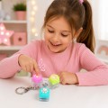 ŚWIECĄCY KLIKACZ ANTYSTRESOWY ŁAPKI BRELOK FIDGET KLIKER 1 SZT LED