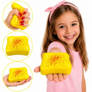 GNIOTEK ANTYSTRESOWY TOST TOSTY SQUISHY DO ŚCISKANIA RELAKSACYJNY 