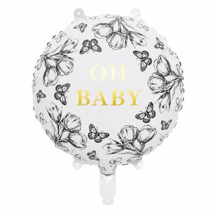 BALON FOLIOWY 18" OH BABY NA BABY SHOWER