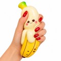 GNIOTEK ANTYSTRESOWY BANAN SQUISHY DO ŚCISKANIA RELAKSACYJNY 16 CM