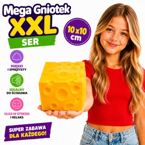 XXL MEGA GNIOTEK ANTYSTRESOWY SQUISHY SER 10CM