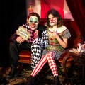 REKWIZYTY DO ZDJĘĆ HALLOWEEN FREAK SHOW CIRKUS 12SZT