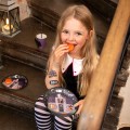 TALERZYKI PAPIEROWE HALLOWEEN SPOOKY FRIENDS 7 CALI 6 SZT