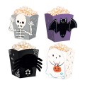 PUDEŁKO NA POPCORN HALLOWEEN SPOOKY FRIENDS 4SZT ZESTAW DIY