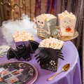 PUDEŁKO NA POPCORN HALLOWEEN SPOOKY FRIENDS 4SZT ZESTAW DIY