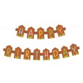 GIRLANDA BANNER HAPPY BIRTHDAY FARMA 182x17 CM