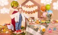 GIRLANDA BANNER HAPPY BIRTHDAY FARMA 182x17 CM