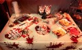 BRUS HALLOWEEN BLOODY NIGHT 137x183cm KREW