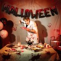 BALONY FOLIOWE 40CM NAPIS HALLOWEEN BLOODY NIGHT KREW
