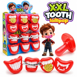 XXL TOOTH LIZAK SMOCZEK Z USTAMI USTA (12G) 12 SZT
