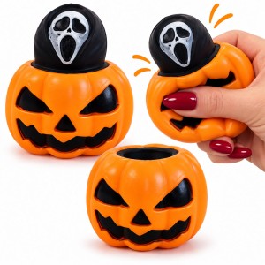 GNIOTEK DYNIA WYSKAKUJĄCA CZACHA Z DYNI NA HALLOWEEN 1SZT