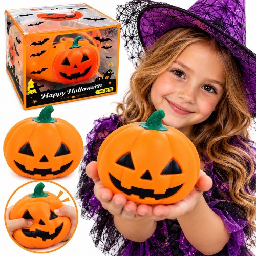 XXL GIGANT GNIOTEK ANTYSTRESOWY SQUISHY DYNIA HALLOWEEN 15 CM