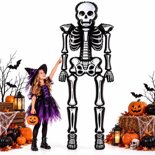 BALON SZKIELET HALLOWEEN