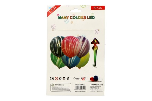balony led moziakowe