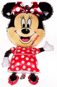 BALON 24" MYSZKA MINNIE CZERWONA NEW