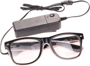 OKULARY LED ŚWIECĄCE RÓŻOWE JASNE