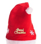 CZAPKA MIKOŁAJA MERRY CHRISTMAS A40