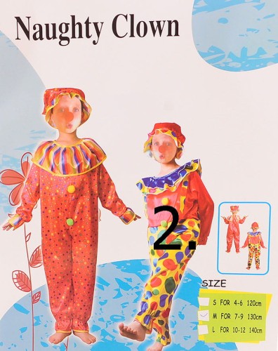 Strój clown