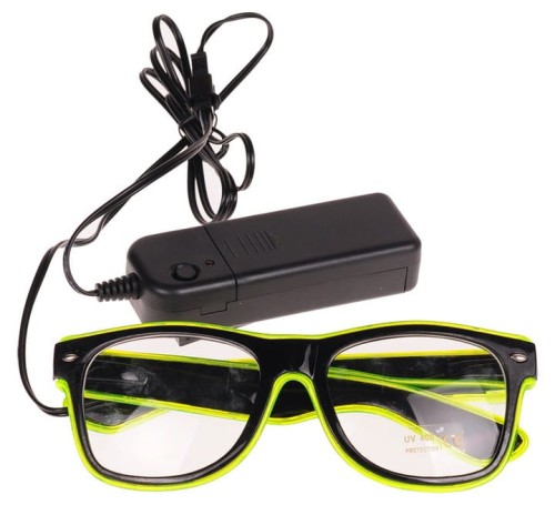 Okulary led imprezowe świecące