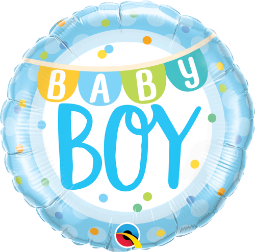 balon 18" baby boy