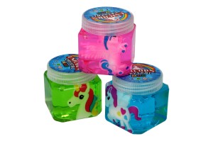 GLUTEK SLIME UNICORN W SŁOICZKU 12SZT