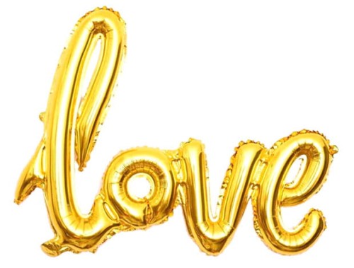 Balon foliowy love