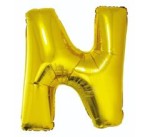 BALON 100CM LITERKA ZŁOTA N