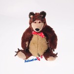 MASKOTKA MIŚ MASZA GRAJĄCY 28CM
