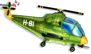 BALON HISZPAŃSKI 24" HELIKOPTER ZIELONY