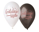 GODAN BALON "GRATULACJE" 13" 5SZT