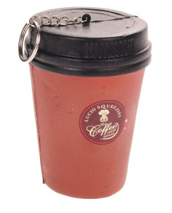 SQUISHY GNIOTEK ANTYSTRESOWY,ODSTRESOWYWACZ KUBEK BRELOK