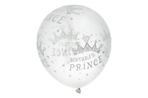 balon lateksowy birthday prince