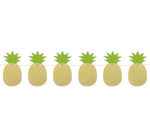 GIRLANDA BROKATOWA ANANAS 250CM