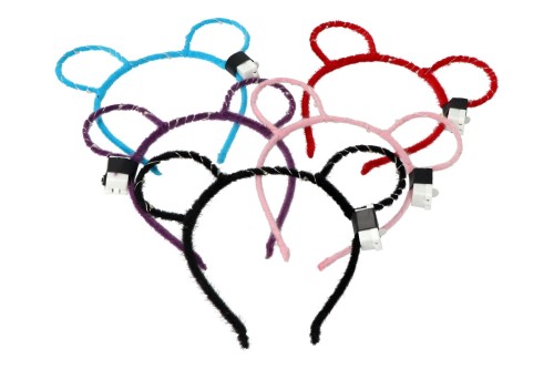 opaska świecąca led uszy myszki