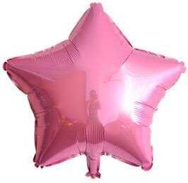 Balon na hel lub powietrze gwiazdka