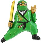 BALON GRABO 24" NINJAGO ZIELONY