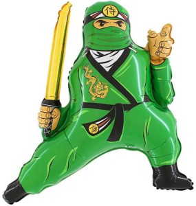 BALON GRABO 24" NINJAGO ZIELONY