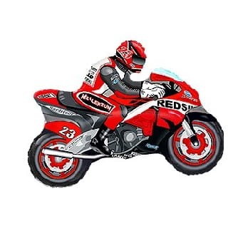 balon na hel motocykl