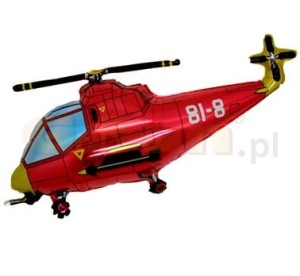 BALON HISZPAŃSKI 24" HELIKOPTER CZERWONY