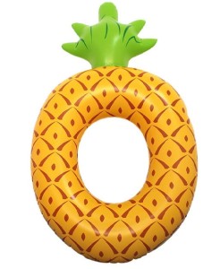 KOŁO PONTON DO PŁYWANIA ANANAS 120X80CM