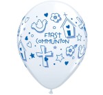 BALONY PIERWSZA KOMUNIA FIRST COMMUNION SYMBOLS BOY 25SZT